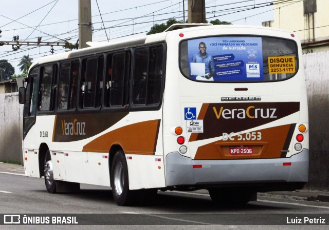 Auto Ônibus Vera Cruz DC 5.053 na cidade de Duque de Caxias, Rio de Janeiro, Brasil, por Luiz Petriz. ID da foto: 11974642.