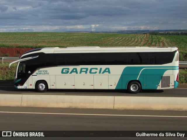 Viação Garcia 82108 na cidade de Uraí, Paraná, Brasil, por Guilherme da Silva Day. ID da foto: 11973871.