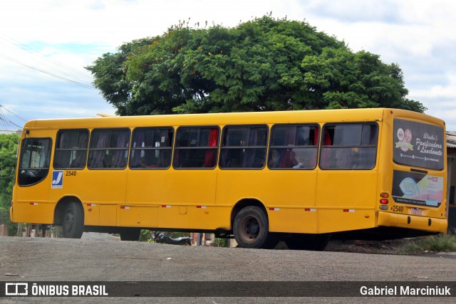 Empresa de Transporte Coletivo Jacarezinhense 2540 na cidade de Jacarezinho, Paraná, Brasil, por Gabriel Marciniuk. ID da foto: 11975254.