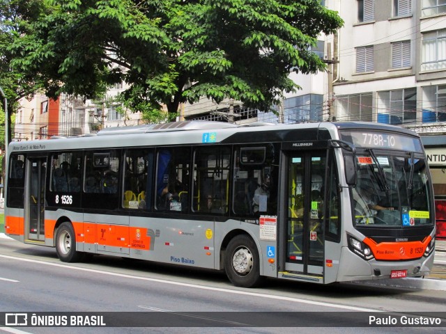 TRANSPPASS - Transporte de Passageiros 8 1526 na cidade de São Paulo, São Paulo, Brasil, por Paulo Gustavo. ID da foto: 11976395.