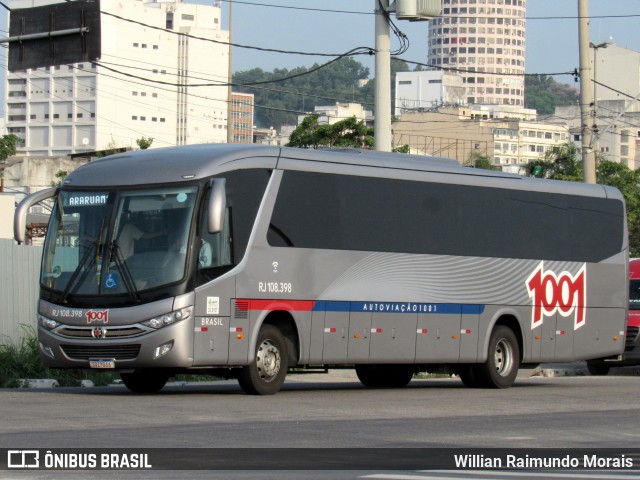 Auto Viação 1001 RJ 108.398 na cidade de Niterói, Rio de Janeiro, Brasil, por Willian Raimundo Morais. ID da foto: 11975233.
