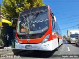 Buses Omega 6062 na cidade de Puente Alto, Cordillera, Metropolitana de Santiago, Chile, por Rogelio Labra Silva. ID da foto: :id.