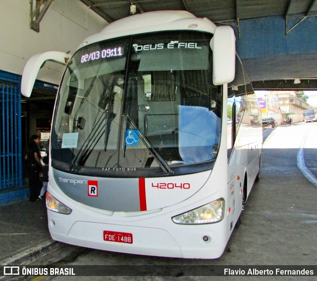 Transpen Transporte Coletivo e Encomendas 42040 na cidade de Sorocaba, São Paulo, Brasil, por Flavio Alberto Fernandes. ID da foto: 11914997.