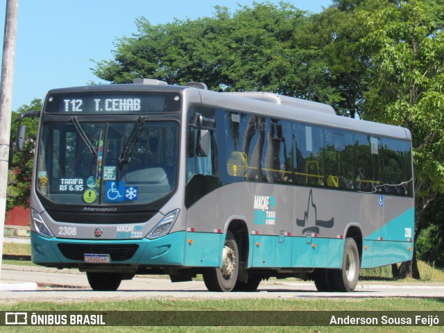 SIT Macaé Transportes 2308 na cidade de Macaé, Rio de Janeiro, Brasil, por Anderson Sousa Feijó. ID da foto: 11915233.