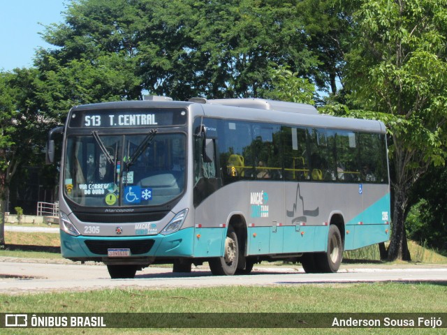 SIT Macaé Transportes 2305 na cidade de Macaé, Rio de Janeiro, Brasil, por Anderson Sousa Feijó. ID da foto: 11915249.