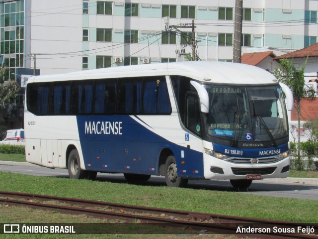 Rápido Macaense RJ 150.019 na cidade de Cabo Frio, Rio de Janeiro, Brasil, por Anderson Sousa Feijó. ID da foto: 11915129.