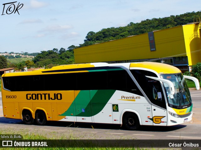Empresa Gontijo de Transportes 19600 na cidade de Sabará, Minas Gerais, Brasil, por César Ônibus. ID da foto: 11914750.