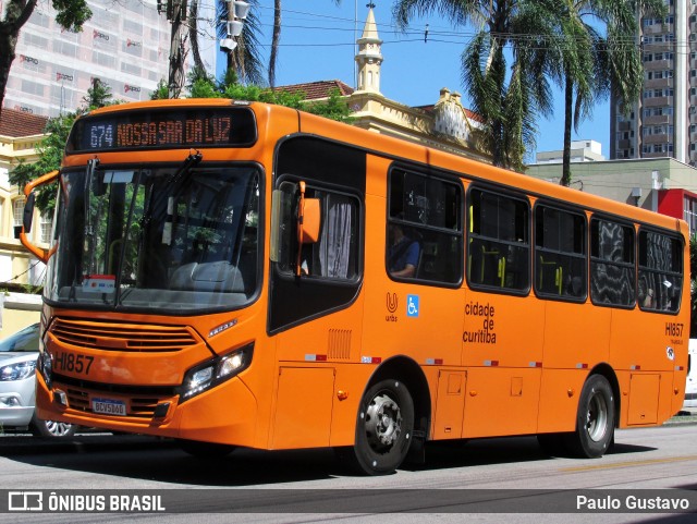 Auto Viação Redentor HI857 na cidade de Curitiba, Paraná, Brasil, por Paulo Gustavo. ID da foto: 11916113.