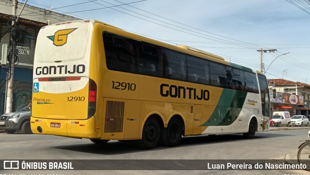 Empresa Gontijo de Transportes 12910 na cidade de Pirapora, Minas Gerais, Brasil, por Luan Pereira do Nascimento. ID da foto: 11915227.