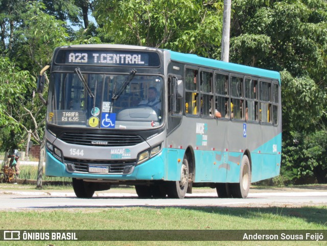 SIT Macaé Transportes 1544 na cidade de Macaé, Rio de Janeiro, Brasil, por Anderson Sousa Feijó. ID da foto: 11915241.