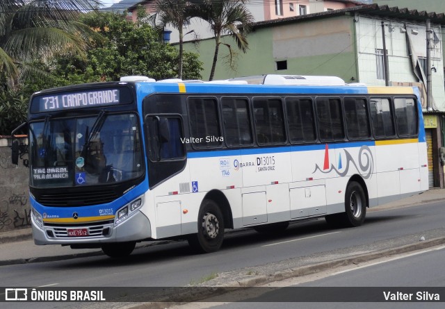 Transportes Barra D13015 na cidade de Rio de Janeiro, Rio de Janeiro, Brasil, por Valter Silva. ID da foto: 11915103.