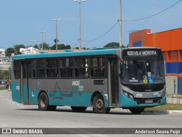 SIT Macaé Transportes 2132 na cidade de Macaé, Rio de Janeiro, Brasil, por Anderson Sousa Feijó. ID da foto: 11915205.