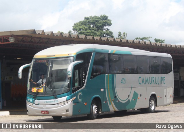 Auto Viação Camurujipe 4121 na cidade de Vitória da Conquista, Bahia, Brasil, por Rava Ogawa. ID da foto: 11916233.