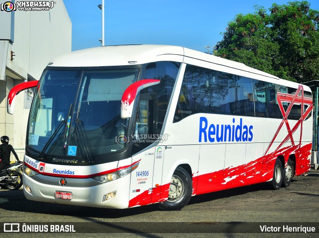 Empresa Reunidas Paulista de Transportes 144906 na cidade de Rio de Janeiro, Rio de Janeiro, Brasil, por Victor Henrique. ID da foto: 11916024.
