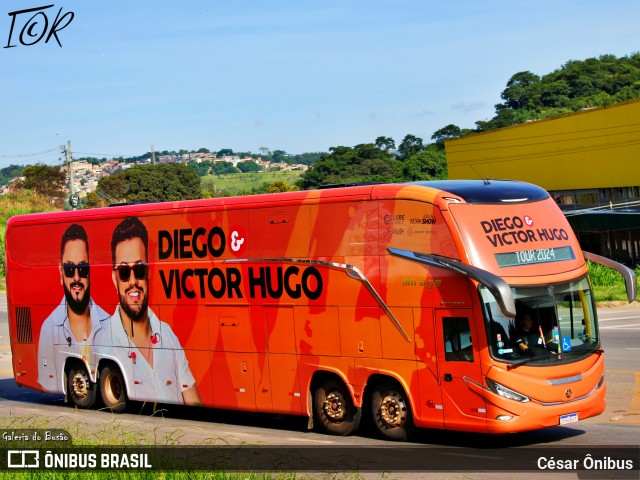 Horizonte Turismo 54000 na cidade de Sabará, Minas Gerais, Brasil, por César Ônibus. ID da foto: 11914773.