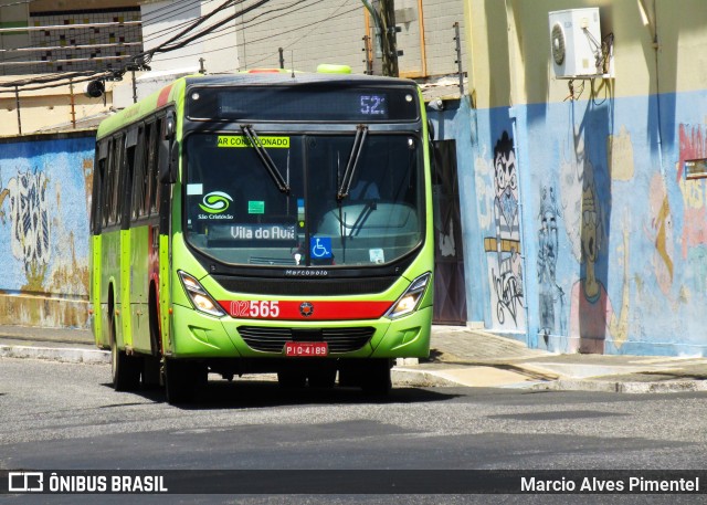 Transportes São Cristóvão 02565 na cidade de Teresina, Piauí, Brasil, por Marcio Alves Pimentel. ID da foto: 11914686.