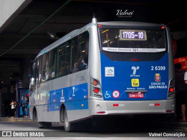 Transcooper > Norte Buss 2 6399 na cidade de São Paulo, São Paulo, Brasil, por Valnei Conceição. ID da foto: 11914905.