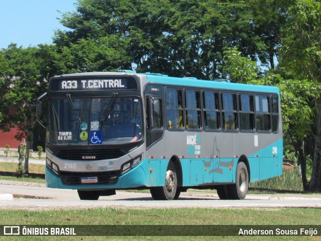 SIT Macaé Transportes 2140 na cidade de Macaé, Rio de Janeiro, Brasil, por Anderson Sousa Feijó. ID da foto: 11915222.