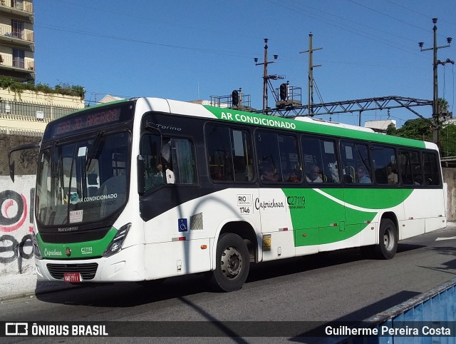 Caprichosa Auto Ônibus C27119 na cidade de Rio de Janeiro, Rio de Janeiro, Brasil, por Guilherme Pereira Costa. ID da foto: 11914520.