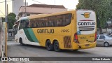 Empresa Gontijo de Transportes 21395 na cidade de Governador Valadares, Minas Gerais, Brasil, por Wilton Roberto. ID da foto: :id.