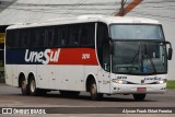 Unesul de Transportes 3874 na cidade de Cascavel, Paraná, Brasil, por Alyson Frank Ehlert Ferreira. ID da foto: :id.