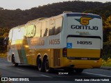 Empresa Gontijo de Transportes 14055 na cidade de Juiz de Fora, Minas Gerais, Brasil, por Herick Jorge Athayde Halfeld. ID da foto: :id.
