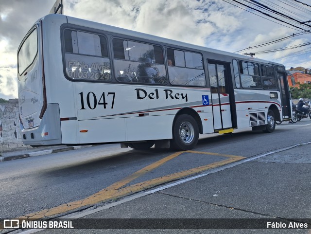 Del Rey Transportes 1047 na cidade de Carapicuíba, São Paulo, Brasil, por Fábio Alves. ID da foto: 11918794.