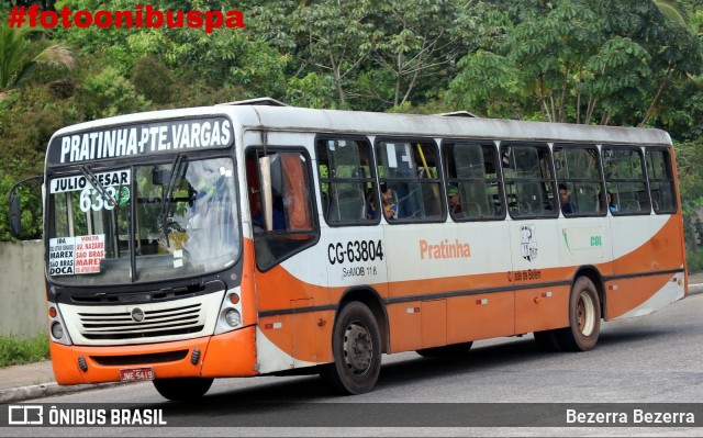 Transcol CG-63804 na cidade de Belém, Pará, Brasil, por Bezerra Bezerra. ID da foto: 11918641.
