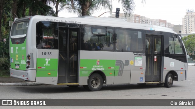 Transcooper > Norte Buss 1 6185 na cidade de São Paulo, São Paulo, Brasil, por Cle Giraldi. ID da foto: 11919325.
