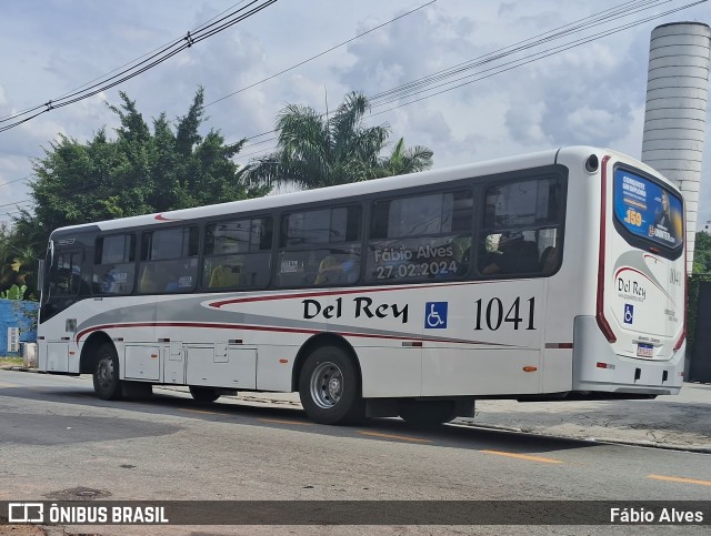 Del Rey Transportes 1041 na cidade de Carapicuíba, São Paulo, Brasil, por Fábio Alves. ID da foto: 11918761.
