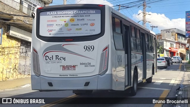 Del Rey Transportes 989 na cidade de Carapicuíba, São Paulo, Brasil, por Bruno Brocanelli. ID da foto: 11917553.