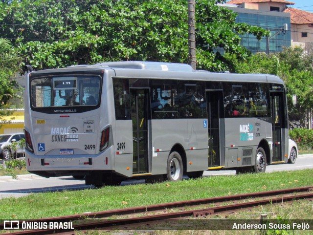SIT Macaé Transportes 2499 na cidade de Macaé, Rio de Janeiro, Brasil, por Anderson Sousa Feijó. ID da foto: 11917979.