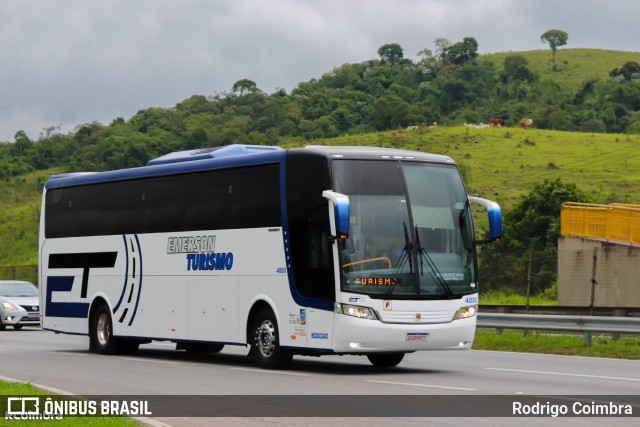 Emerson Transporte e Turismo 4000 na cidade de Santa Isabel, São Paulo, Brasil, por Rodrigo Coimbra. ID da foto: 11917800.
