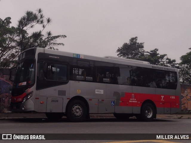 Allibus Transportes 4 5656 na cidade de São Paulo, São Paulo, Brasil, por MILLER ALVES. ID da foto: 11919448.