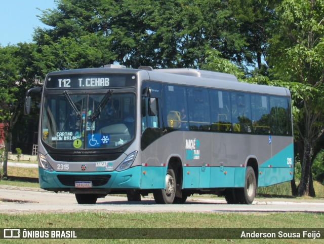 SIT Macaé Transportes 2315 na cidade de Macaé, Rio de Janeiro, Brasil, por Anderson Sousa Feijó. ID da foto: 11917966.