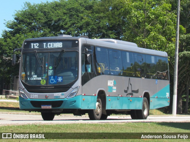 SIT Macaé Transportes 2311 na cidade de Macaé, Rio de Janeiro, Brasil, por Anderson Sousa Feijó. ID da foto: 11917974.