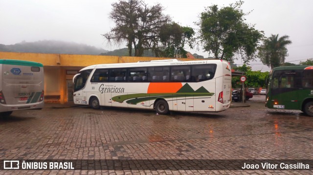Transportes Graciosa 20 na cidade de Antonina, Paraná, Brasil, por Joao Vitor Cassilha. ID da foto: 11918452.