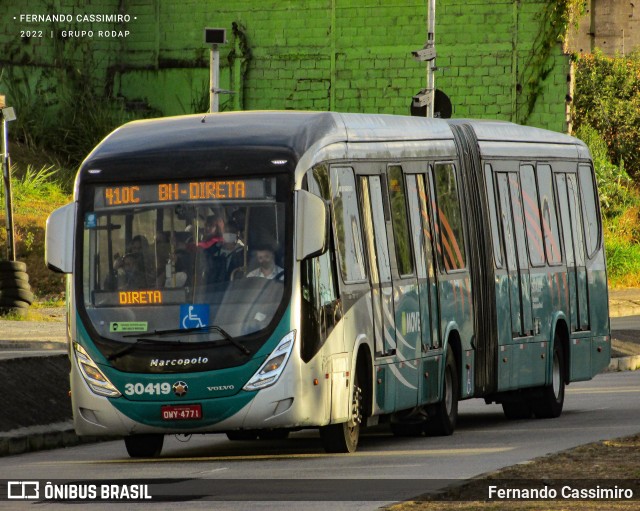 Expresso Luziense > Territorial Com. Part. e Empreendimentos 30419 na cidade de Belo Horizonte, Minas Gerais, Brasil, por Fernando Cassimiro. ID da foto: 11921406.