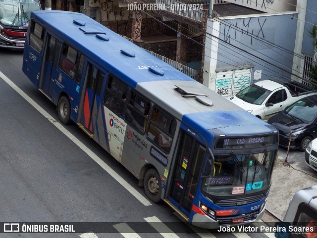 Viação Pirajuçara 11.757 na cidade de São Paulo, São Paulo, Brasil, por João Victor Pereira Soares. ID da foto: 11921063.