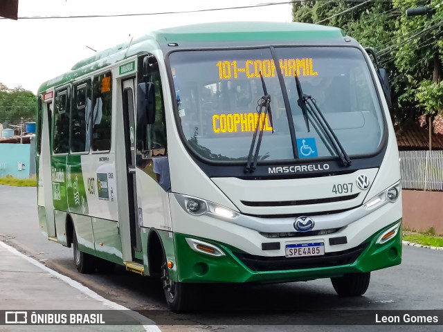 Integração Transportes 4097 na cidade de Cuiabá, Mato Grosso, Brasil, por Leon Gomes. ID da foto: 11920729.