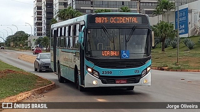 UTB - União Transporte Brasília 2350 na cidade de Brasília, Distrito Federal, Brasil, por Jorge Oliveira. ID da foto: 11921973.