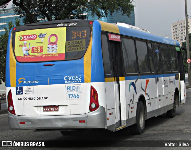 Transportes Futuro C30352 na cidade de Rio de Janeiro, Rio de Janeiro, Brasil, por Valter Silva. ID da foto: 11922507.