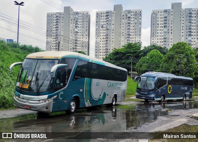 Auto Viação Camurujipe 4121 na cidade de Salvador, Bahia, Brasil, por Mairan Santos. ID da foto: 11922457.