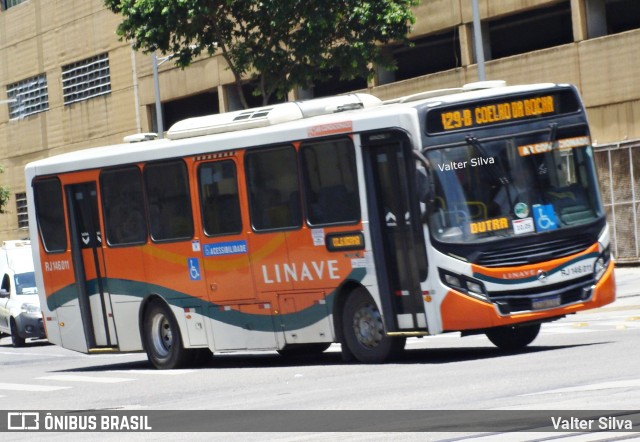 Linave Transportes RJ 146.011 na cidade de Rio de Janeiro, Rio de Janeiro, Brasil, por Valter Silva. ID da foto: 11922245.