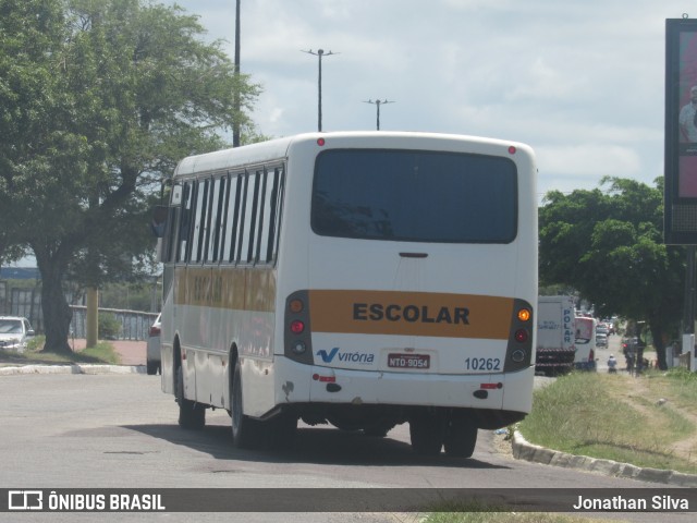 Vitória Transportes 10262 na cidade de Aracaju, Sergipe, Brasil, por Jonathan Silva. ID da foto: 11922079.