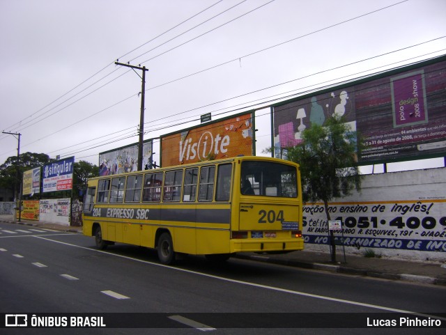 Expresso SBC 204 na cidade de São Bernardo do Campo, São Paulo, Brasil, por Lucas Pinheiro. ID da foto: 11921655.