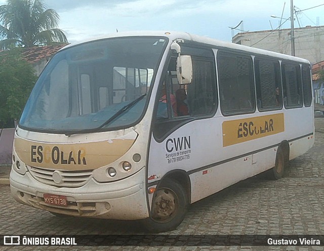 CWN Serviços e Transportes 4041 na cidade de Poço Redondo, Sergipe, Brasil, por Gustavo Vieira. ID da foto: 11922928.
