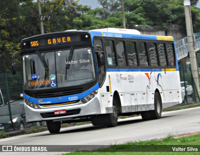 Transportes Futuro C30004 na cidade de Rio de Janeiro, Rio de Janeiro, Brasil, por Valter Silva. ID da foto: 11922465.