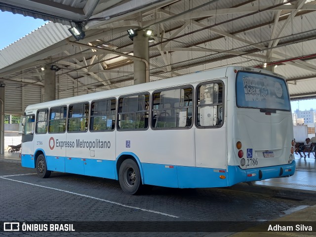 Expresso Metropolitano Transportes 2786 na cidade de Salvador, Bahia, Brasil, por Adham Silva. ID da foto: 11924521.