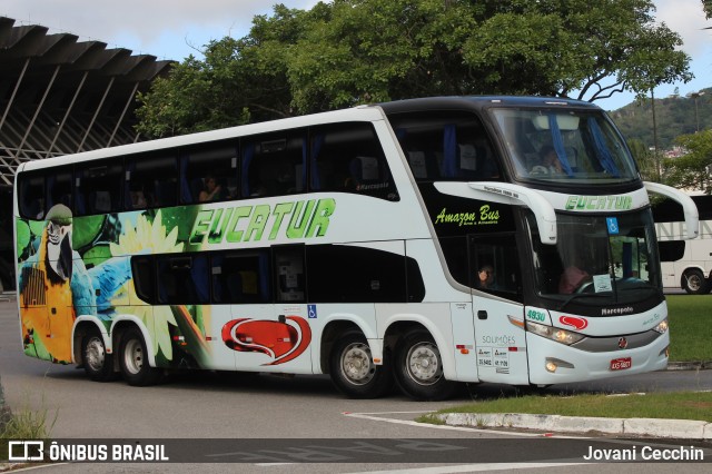 Eucatur - Empresa União Cascavel de Transportes e Turismo 4930 na cidade de Florianópolis, Santa Catarina, Brasil, por Jovani Cecchin. ID da foto: 11925868.
